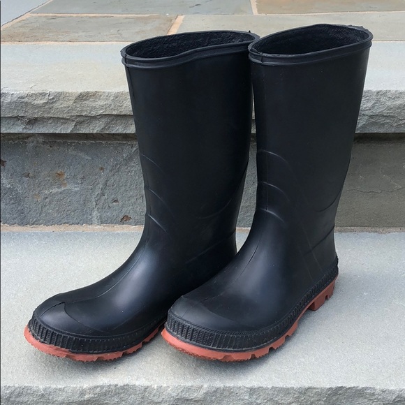 Other - Kids Rubber Rain Boots Black